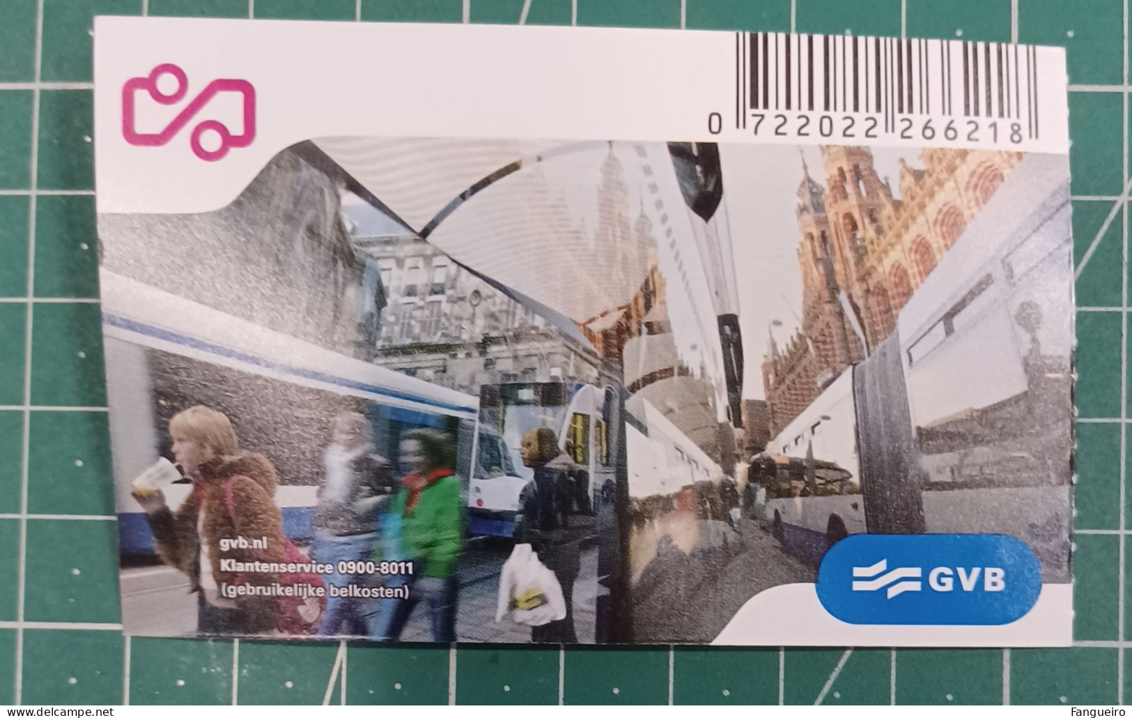 NETHERLANDS BUS TICKET - Europa