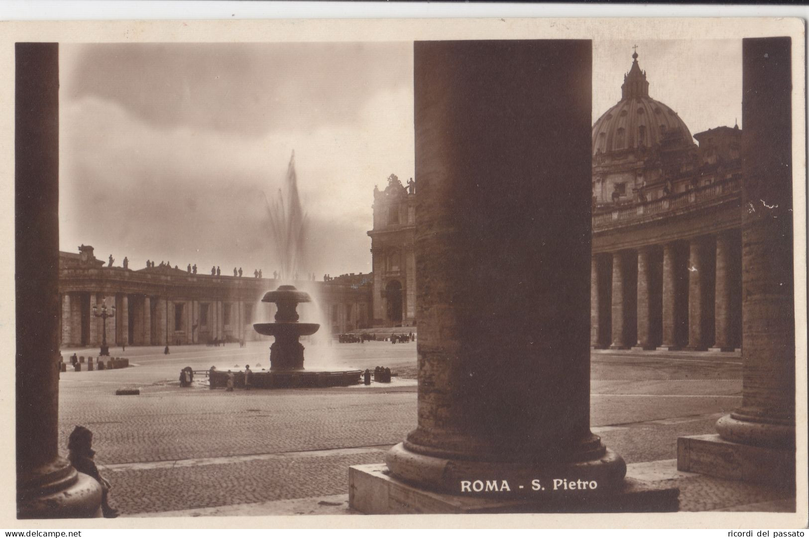 Cartolina Roma - S.pietro - San Pietro