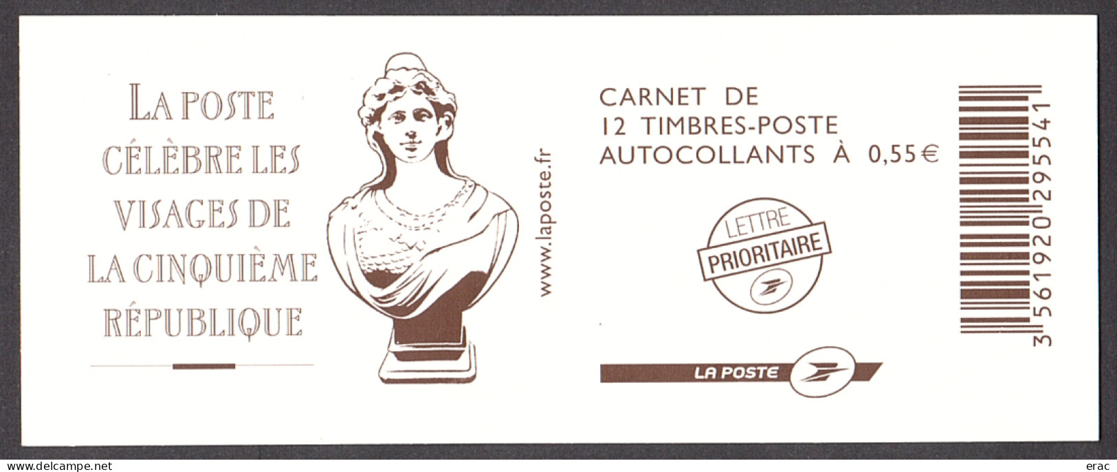 France - 2008 - Carnet N° 1518 - Neuf ** - Les Visages De La V° République - Libretti