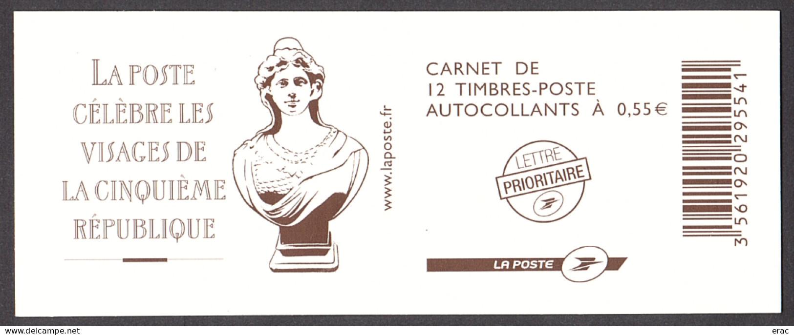 France - 2008 - Carnet N° 1518 - Neuf ** - Les Visages De La V° République - Markenheftchen