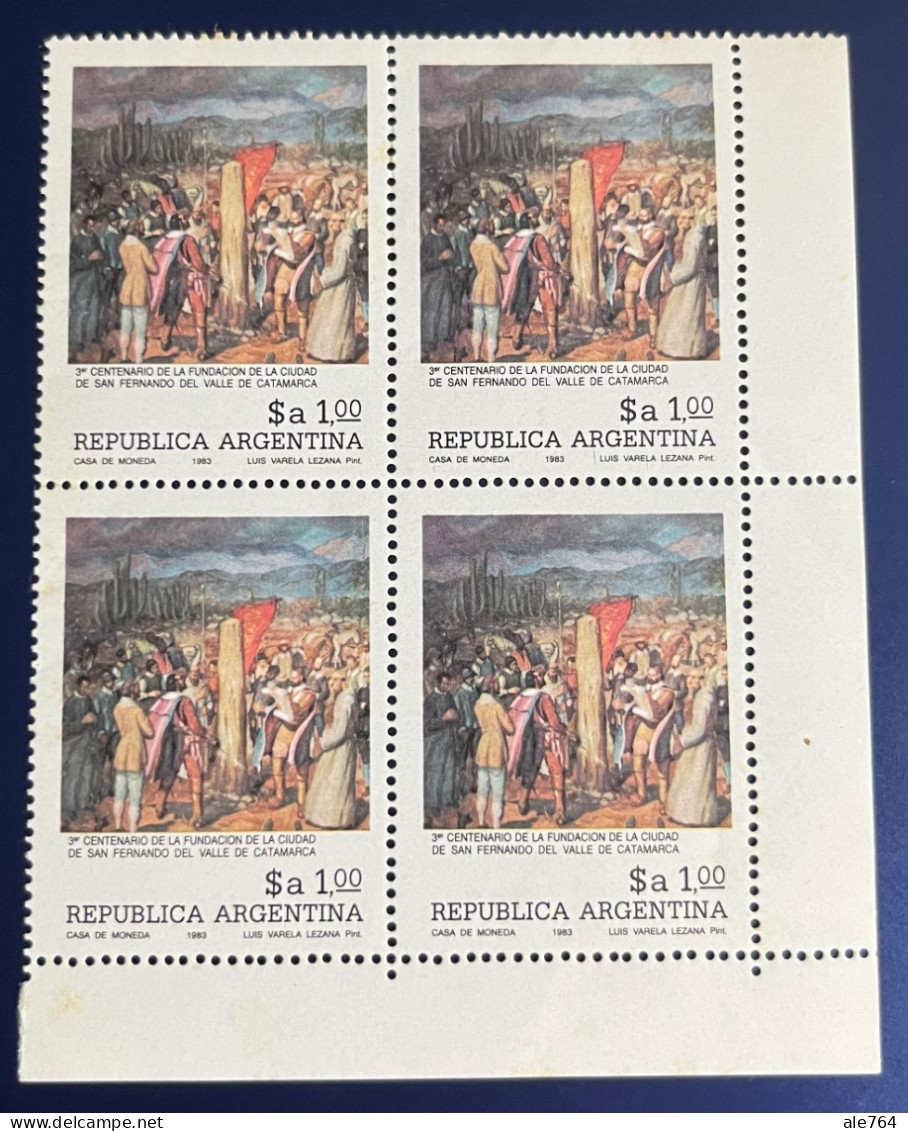 Argentina 1983 Fundación De Catamarca, GJ 2116, Sc 1422, MNH. - Ongebruikt