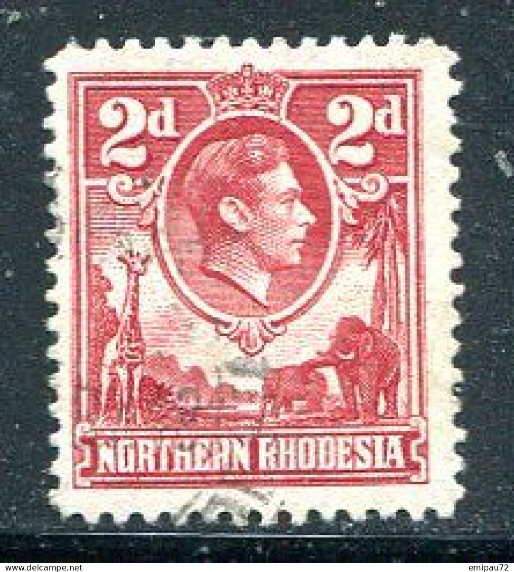 RHODESIE DU NORD- Y&T N°28A- Oblitéré - Noord-Rhodesië (...-1963)