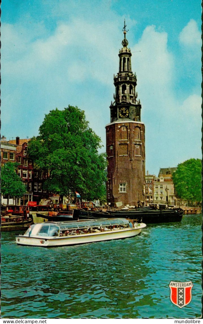 Kleinformatkarte AMSTERDAM - Montelbaanturm - Amsterdam