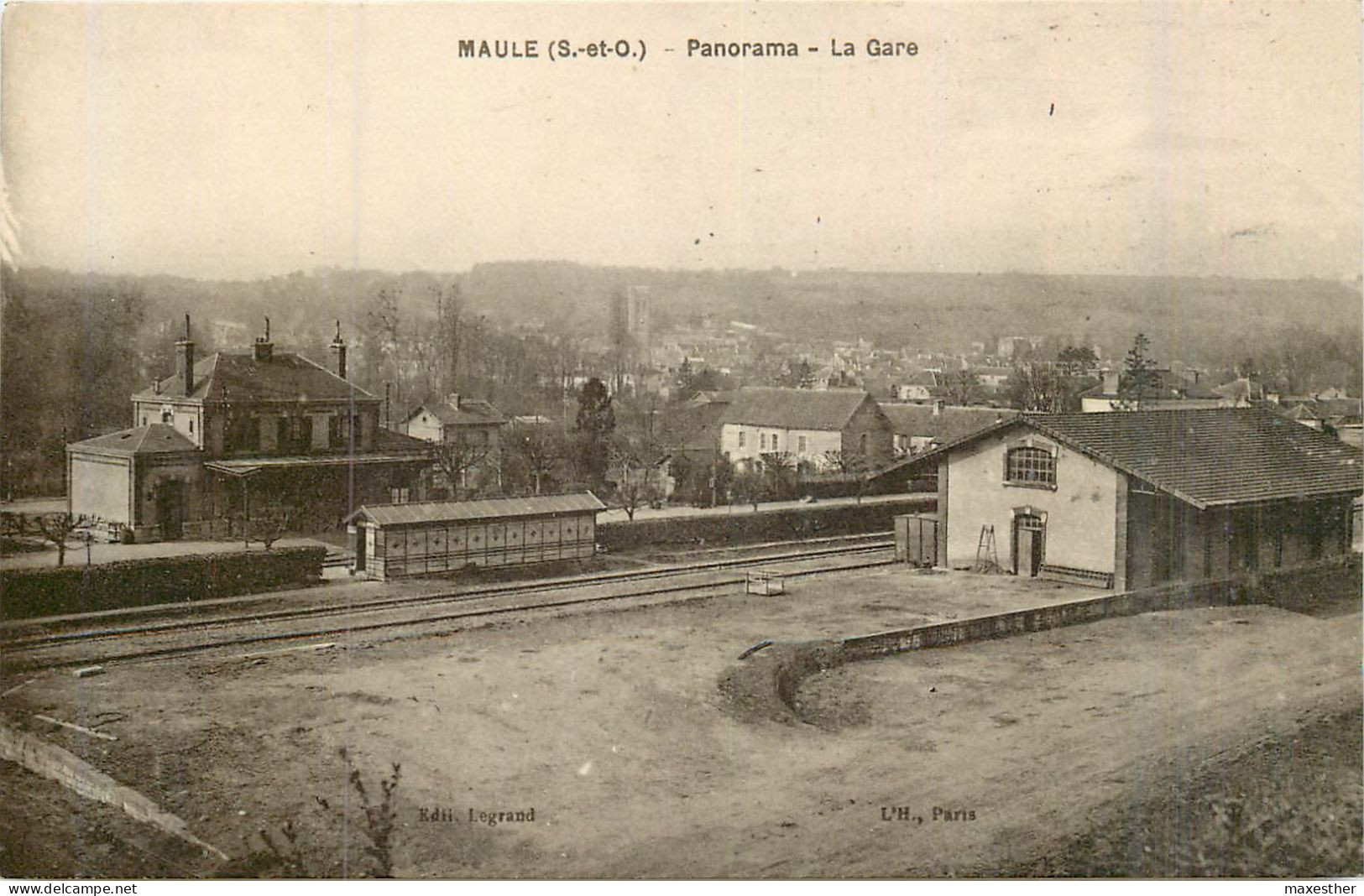 MAULE Panorama, La Gare - Maule