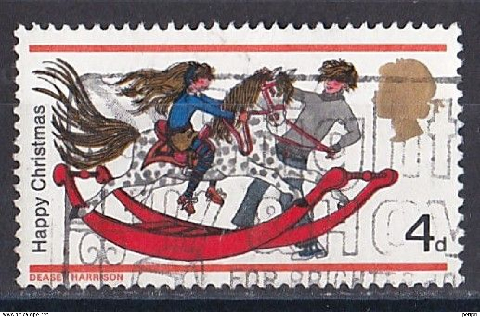 Grande Bretagne - 1952 - 1971 -  Elisabeth II -  Y&T N °  546  Oblitéré - Used Stamps