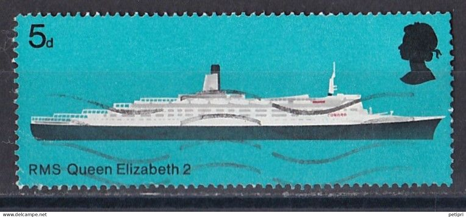 Grande Bretagne - 1952 - 1971 -  Elisabeth II -  Y&T N °  549  Oblitéré - Oblitérés