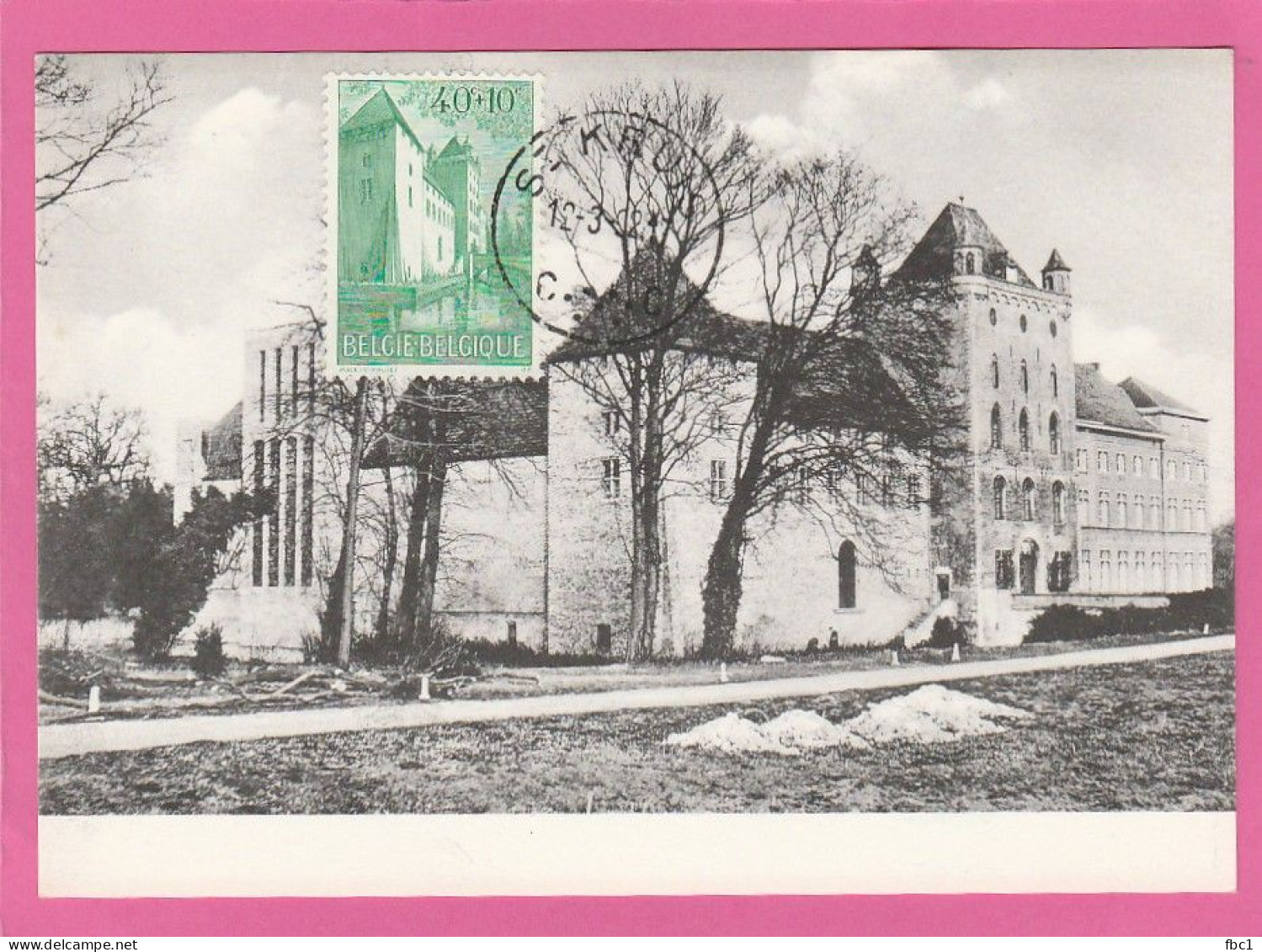 Carte Maximum - Belgique - 1962 - Abbaye Saint Trudo  (N°1206) - 1961-1970