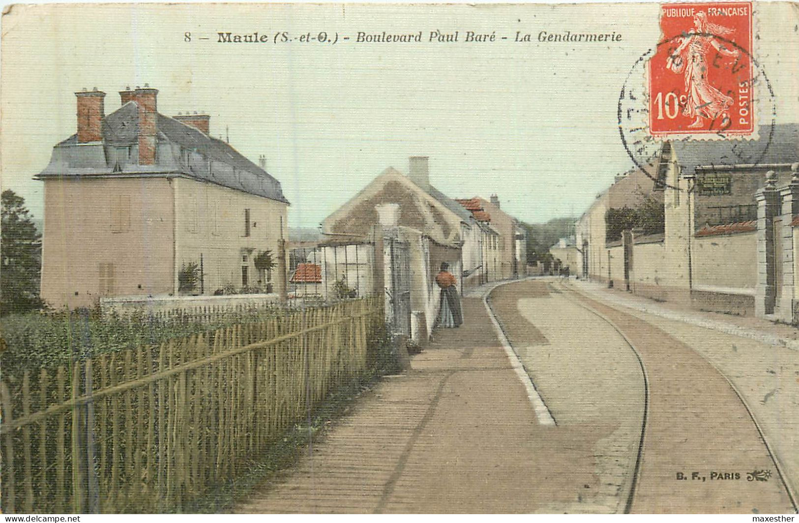MAULE Boulevard Paul Barre, La Gendarmerie - Maule