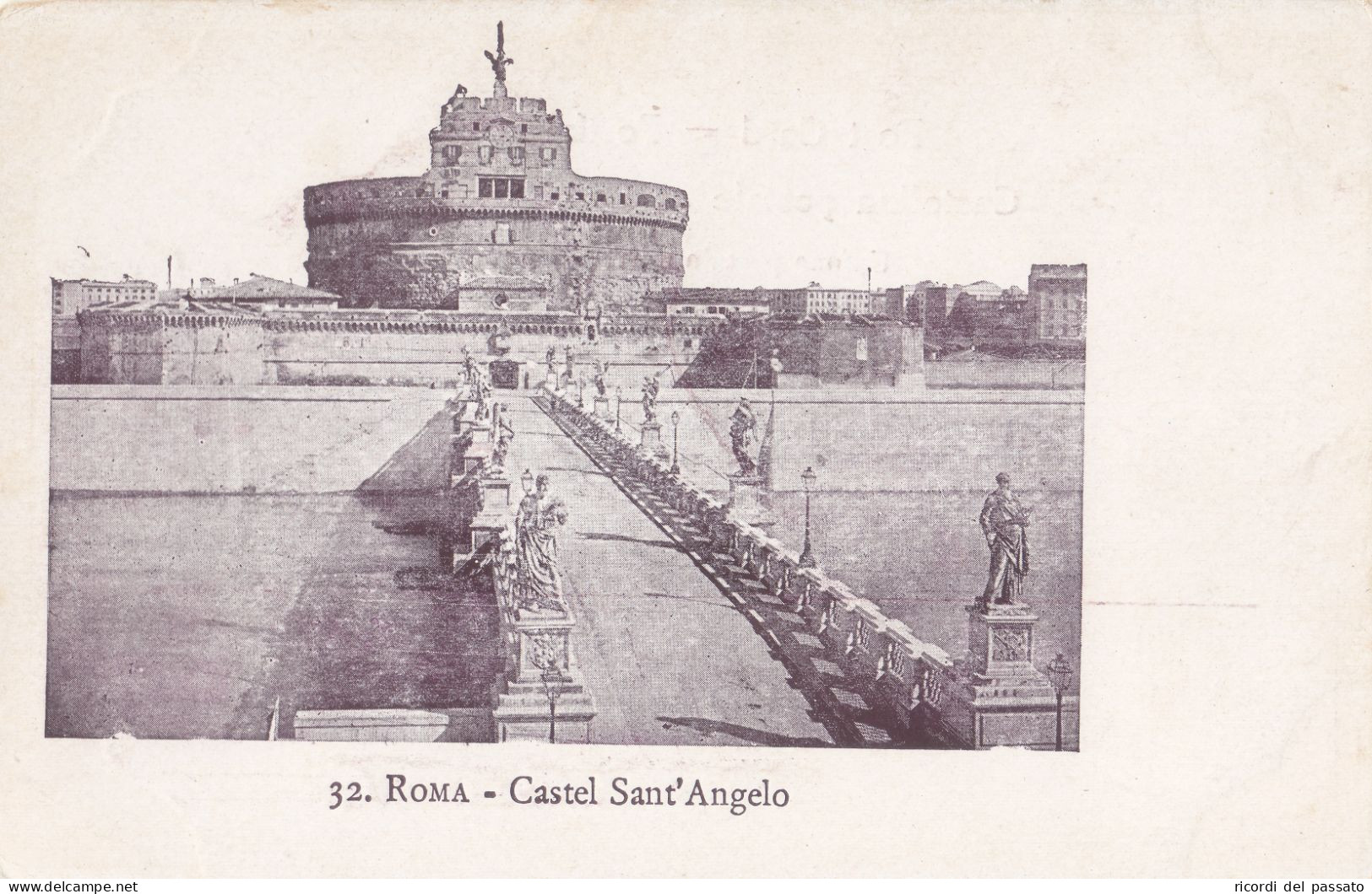 Cartolina Roma - Castel S.angelo - Castel Sant'Angelo