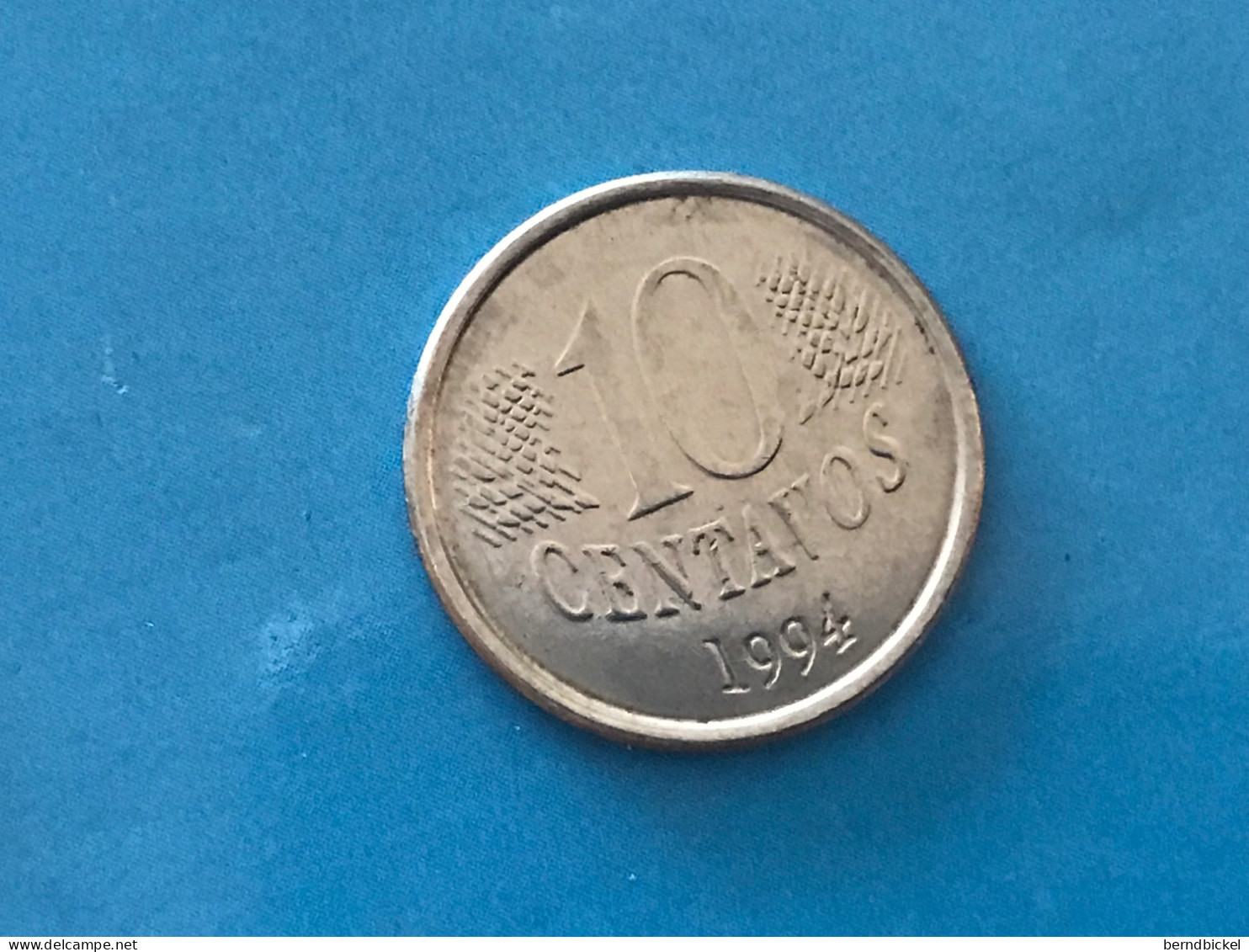 Münze Münzen Umlaufmünze Brasliien 10 Centavos 1994 - Brasilien