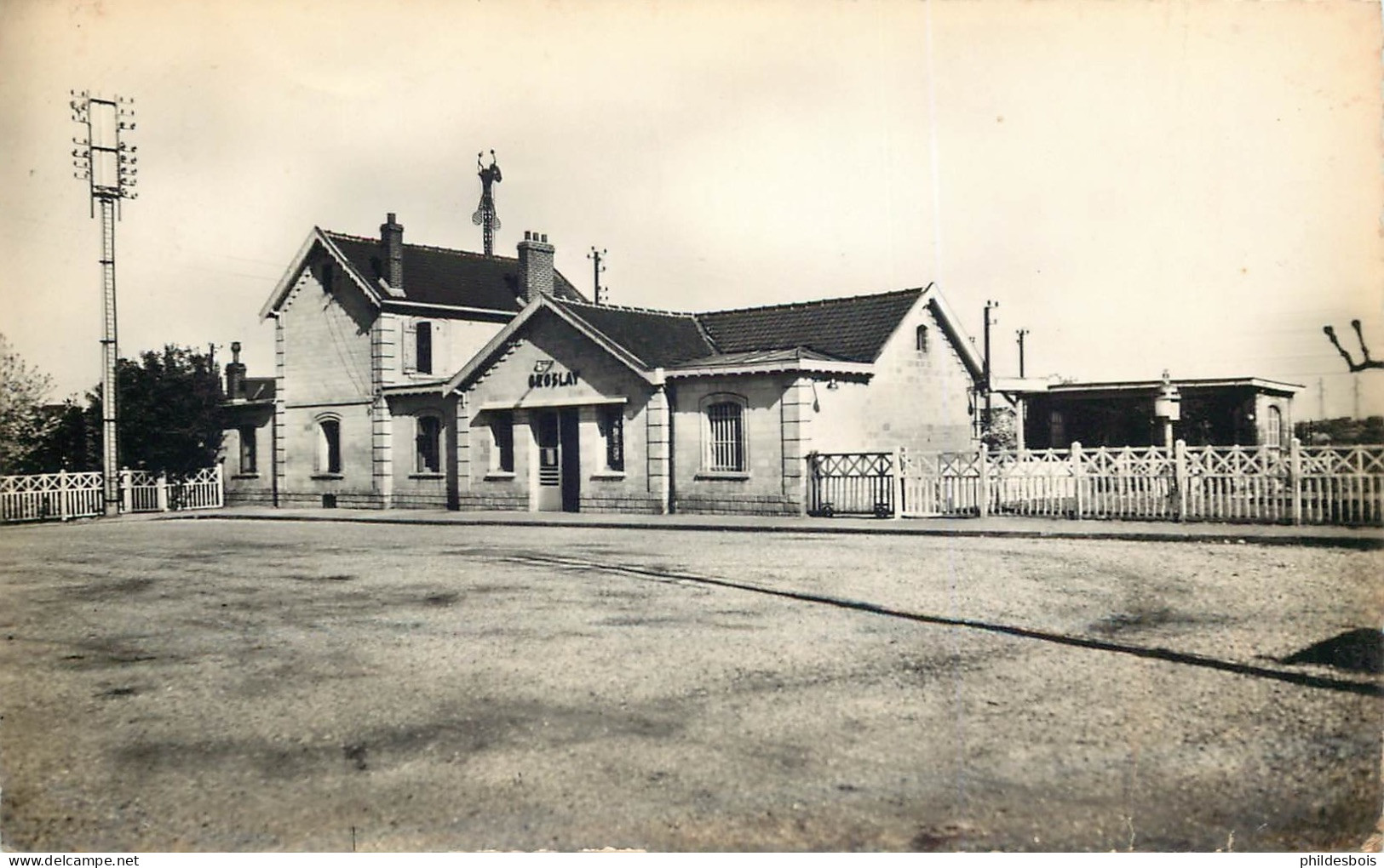 VAL D'OISE  GROSLAY  La Gare (cpsm) - Groslay