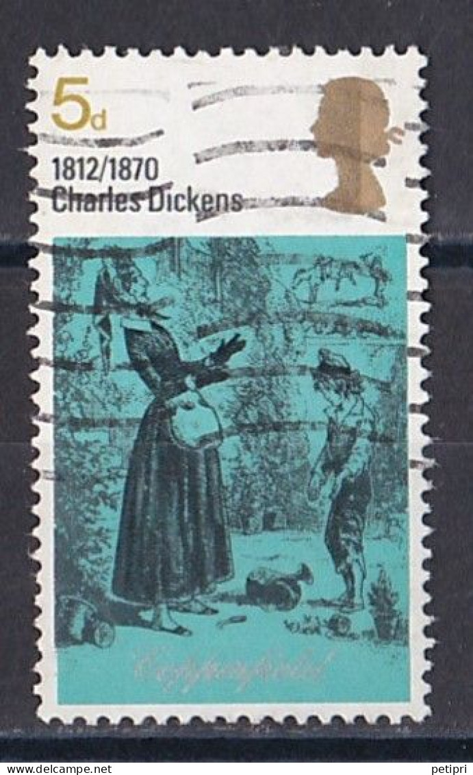 Grande Bretagne - 1952 - 1971 -  Elisabeth II -  Y&T N °  593  Oblitéré - Used Stamps