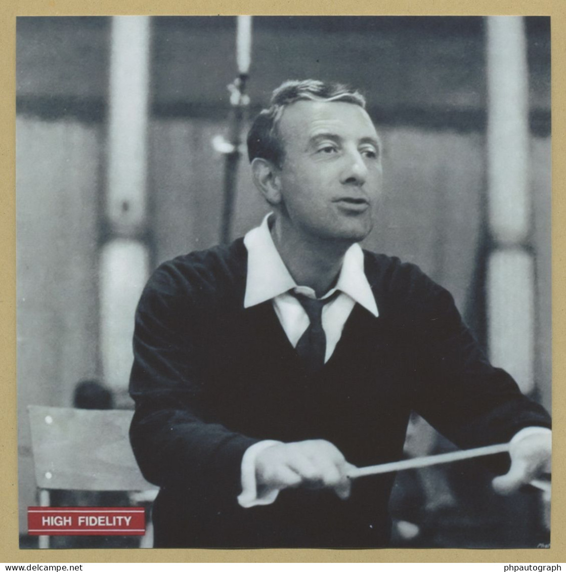 Franck Pourcel (1913-2000) - Chef D'orchestre - Carte Signée + Photo - 1968 - Cantanti E Musicisti