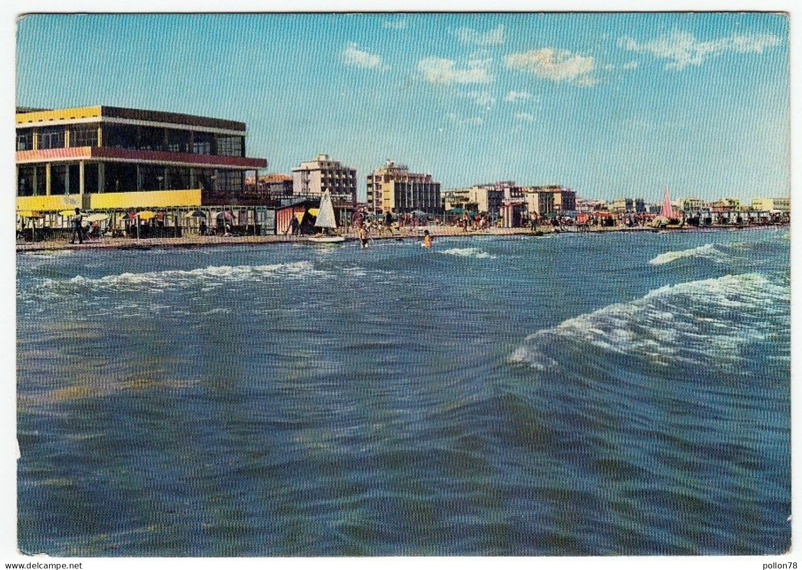 SOTTOMARINA - VEDUTA DAL MARE - CHIOGGIA - 1965 - Chioggia