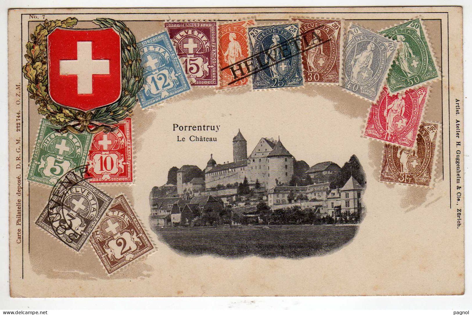 Suisse : Porrentruy: Le Château - Porrentruy