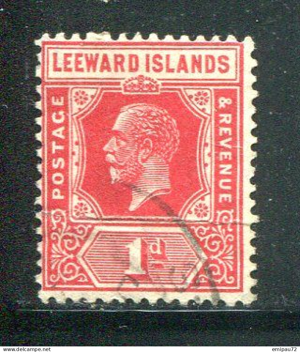 LEEWARD- Y&T N°63- Oblitéré - Leeward  Islands