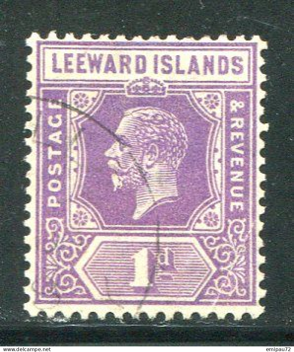 LEEWARD- Y&T N°64- Oblitéré - Leeward  Islands