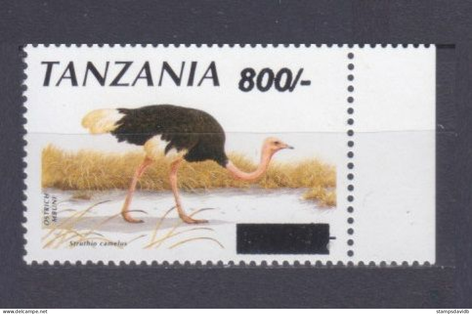 2001 Tanzania 4016 Overprint # 746 20,00 € - Palmípedos Marinos