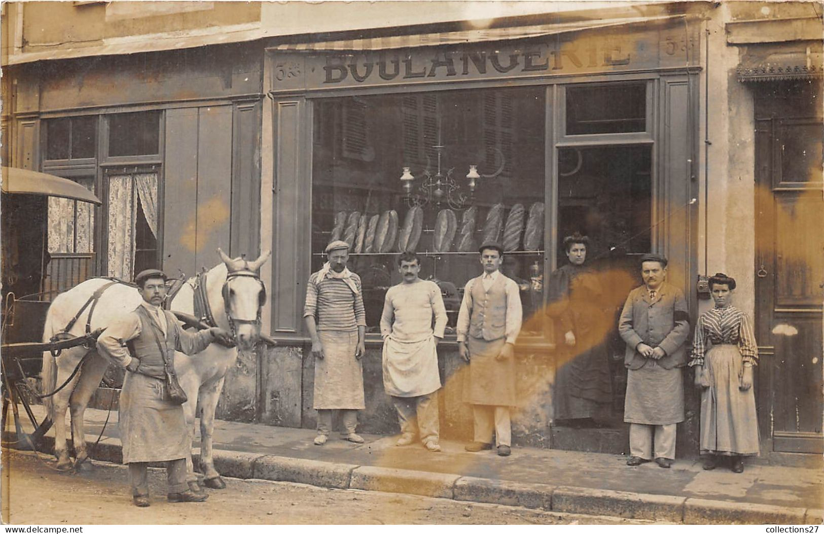 BOULANGERIE- CARTE PHOTO- A SITUER - Winkels