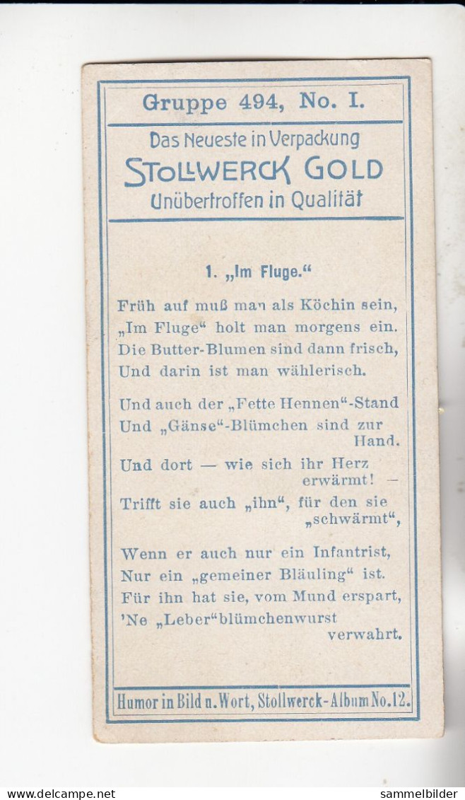 Stollwerck Album No 12 Schmetterlinge Im Fluge   Grp 494 #1 Von 1911 - Stollwerck