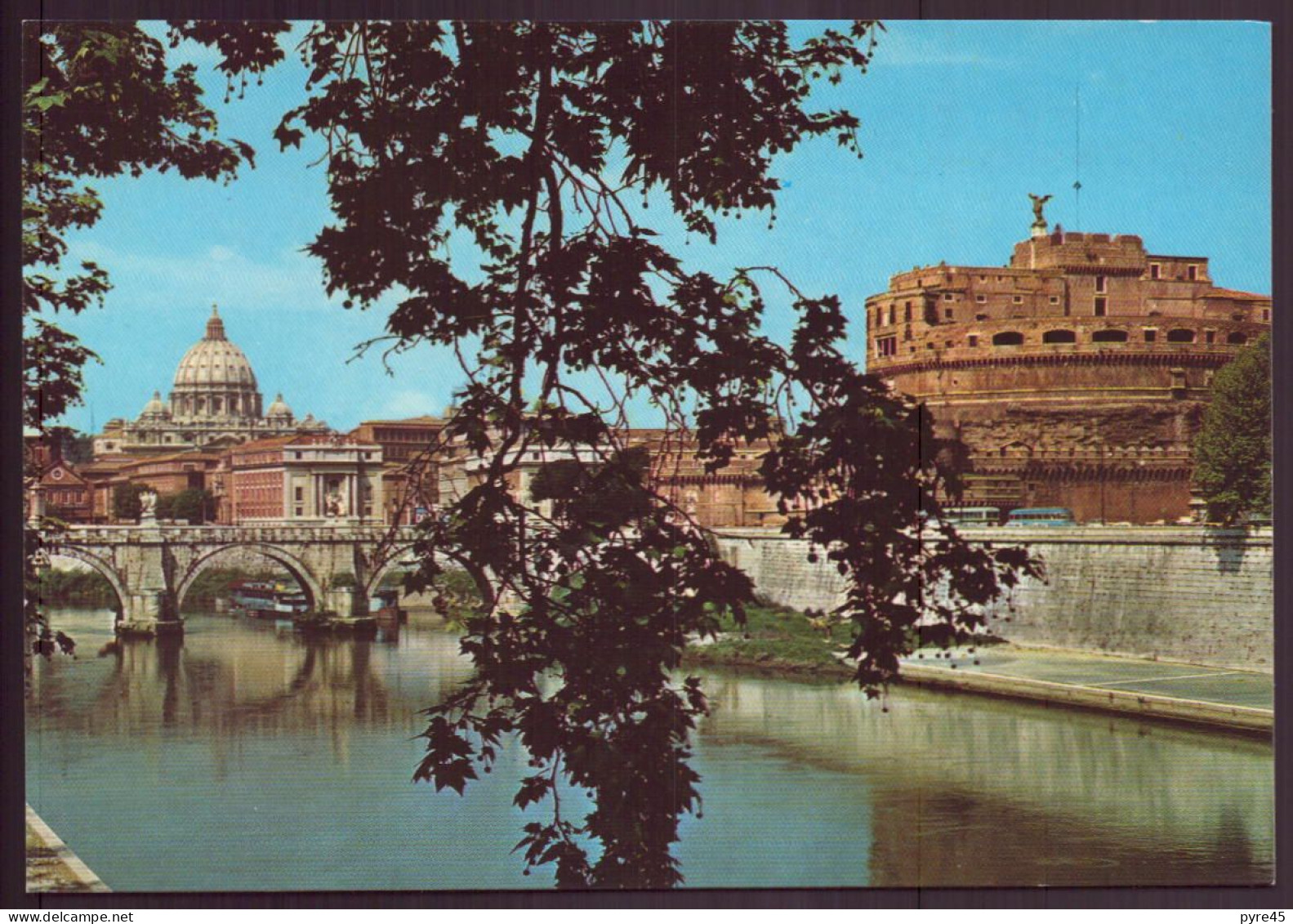 ITALIE ROMA PONTE E CASTEL S. ANGELO - Pontes