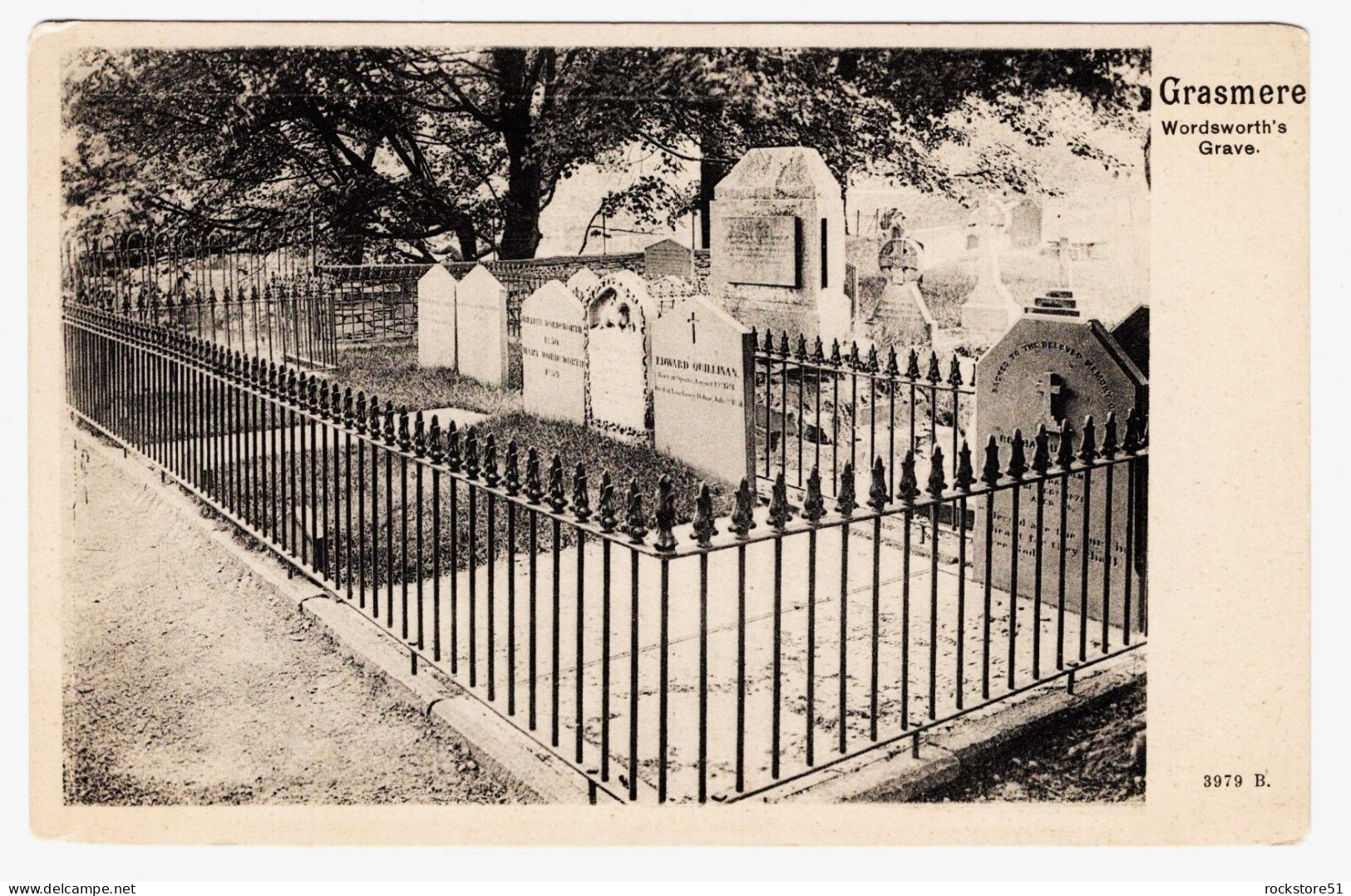 Grasmere Wordsworth's Grave - Grasmere