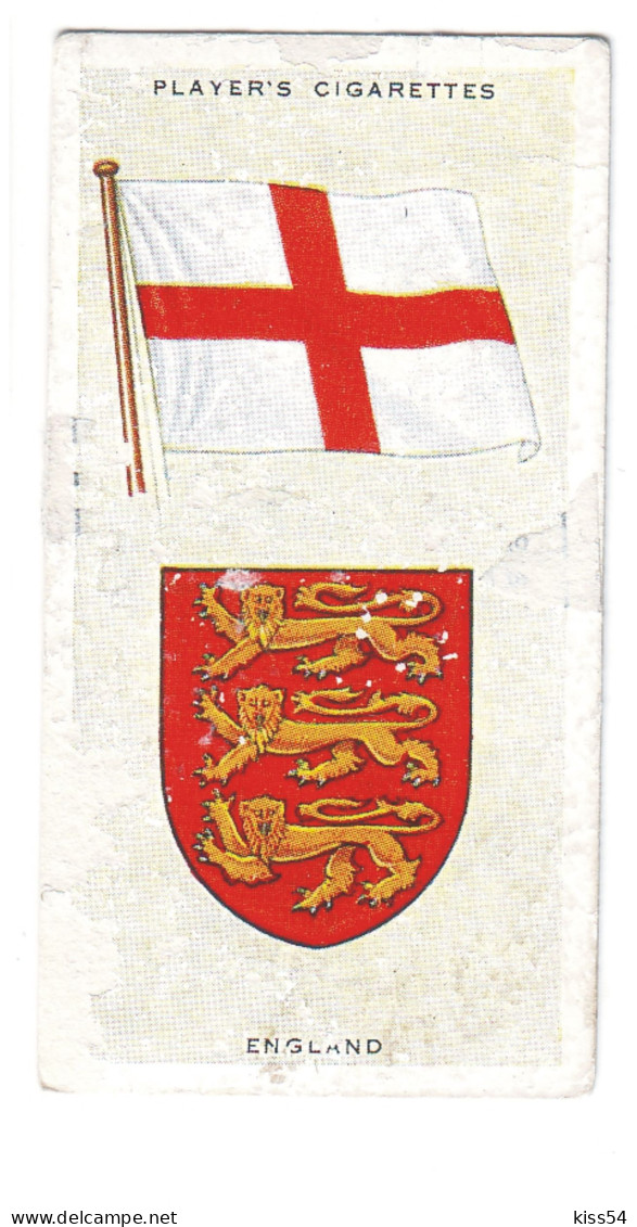 FL 15 - 15-a ENGLAND National Flag & Emblem, Imperial Tabacco - 67/36 Mm - Werbeartikel