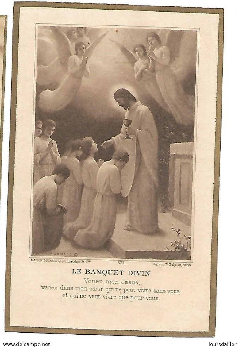 30 Mai 1920 ISEULT Souvenir De La Communion Solennelle 67 - Comunioni