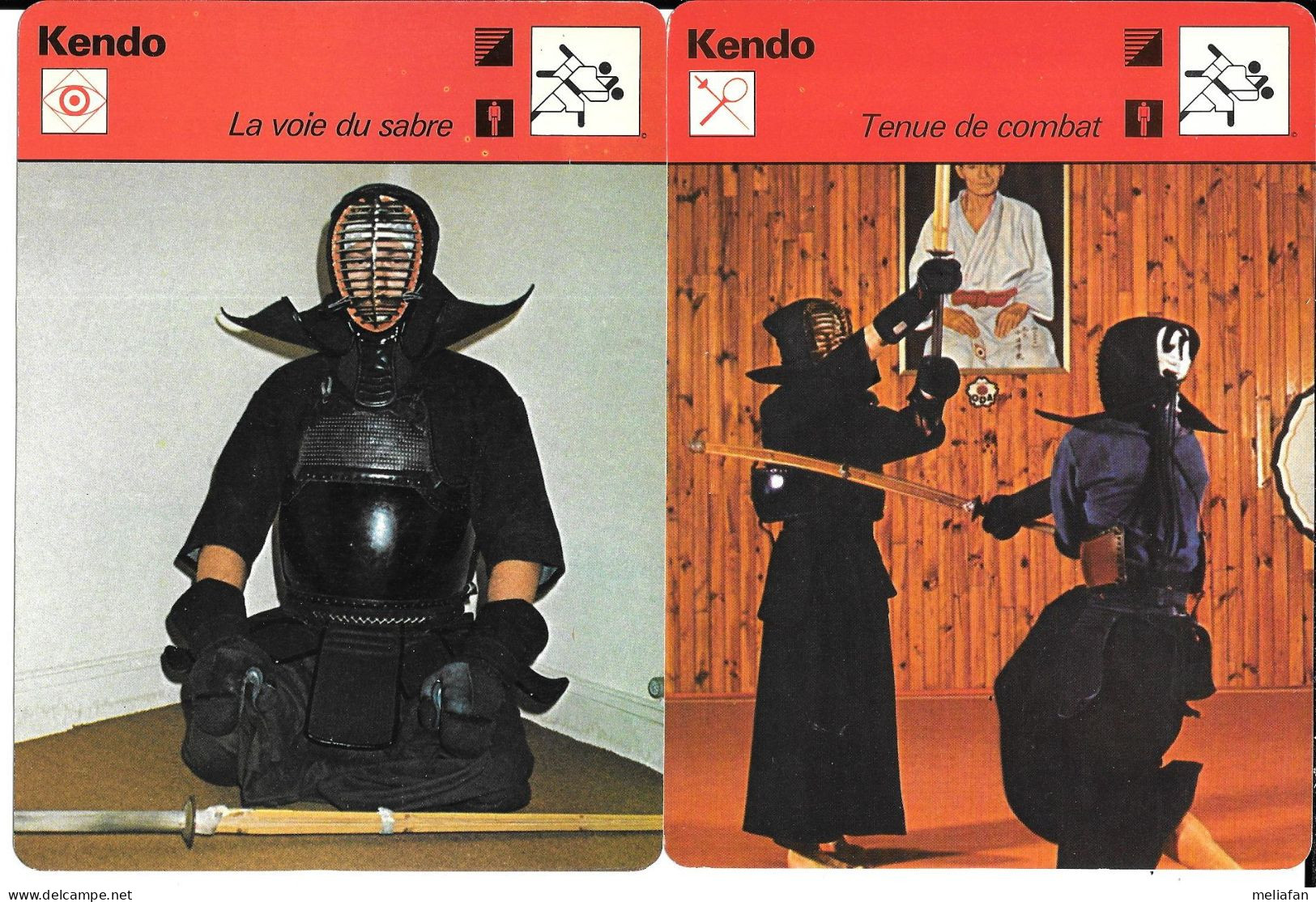 GF789 - FICHES EDITION RENCONTRE - KENDO - Sports De Combat