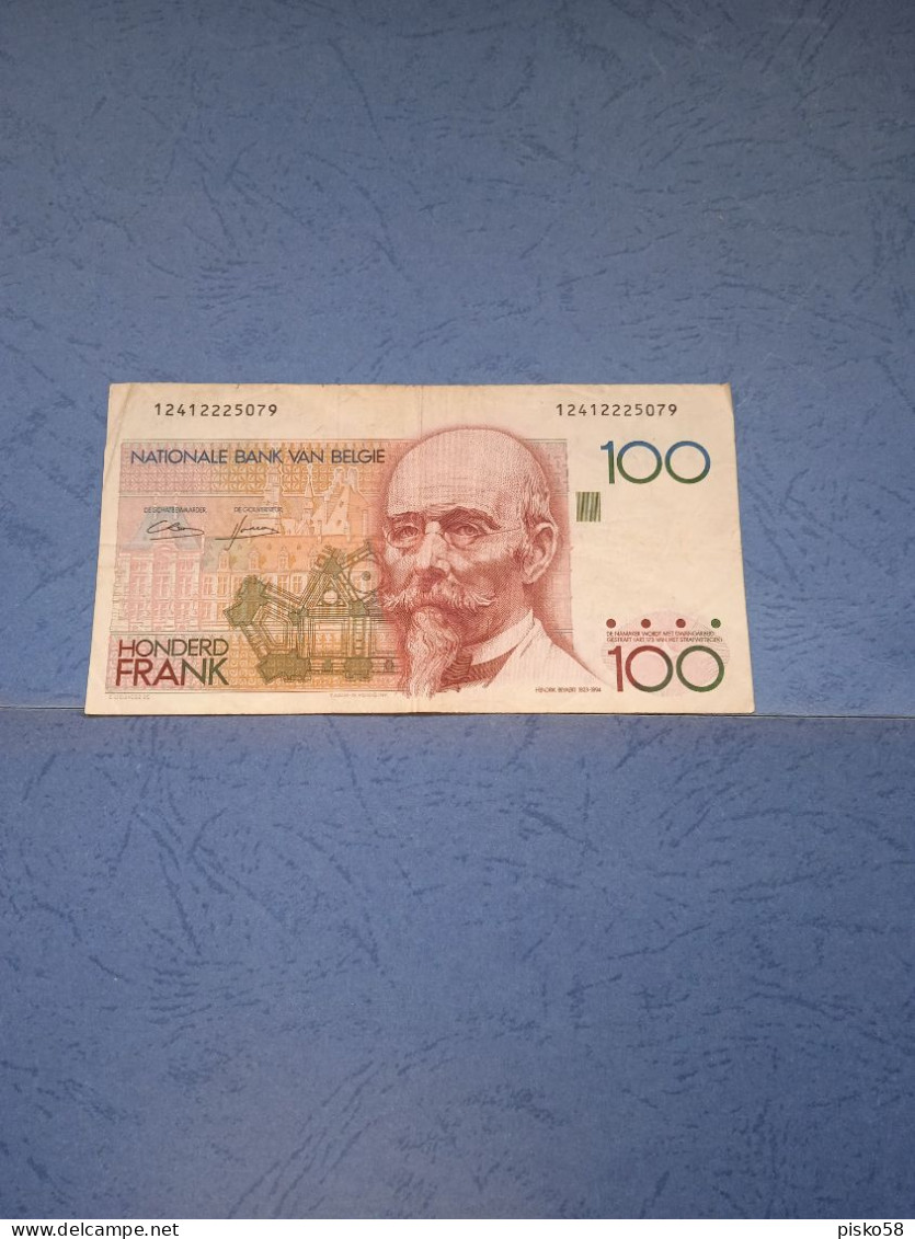 BELGIO-P142a 100F 1982/1994 - - 100 Francs