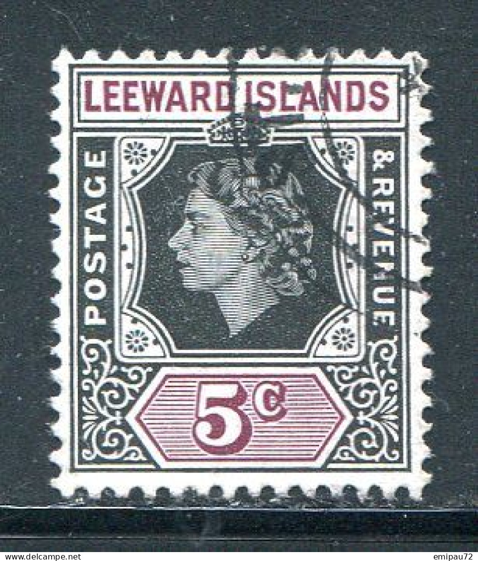 LEEWARD- Y&T N°124- Oblitéré - Leeward  Islands