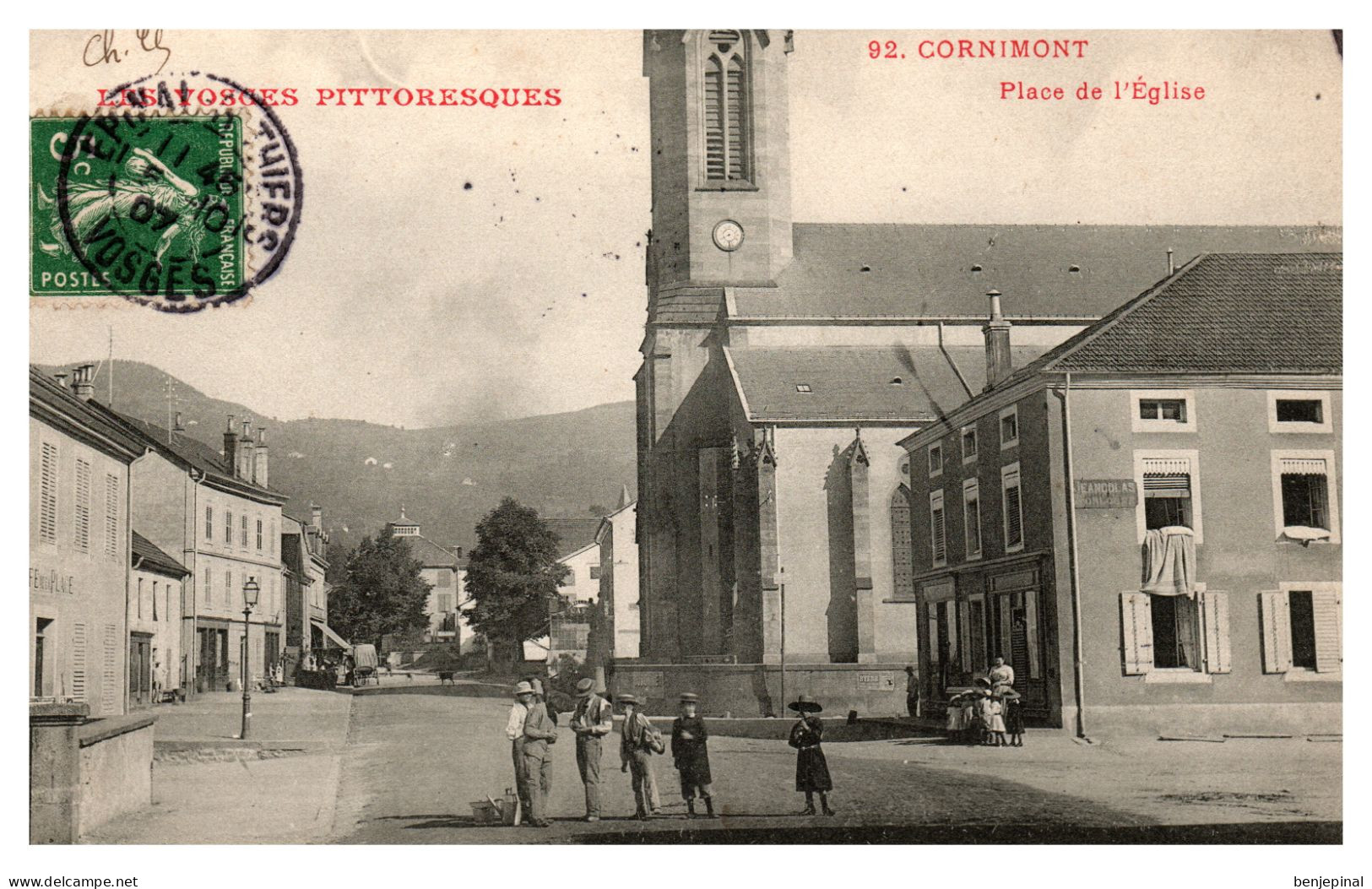Cornimont - Place De L'Eglise - Cornimont