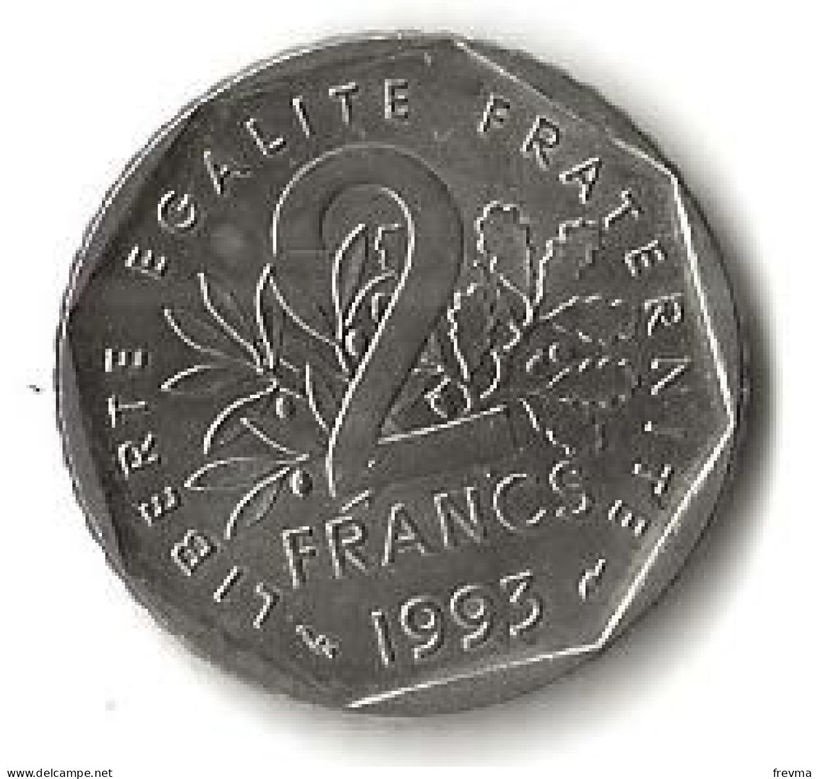 2 Francs Jean Moulin 1993 - Commémoratives