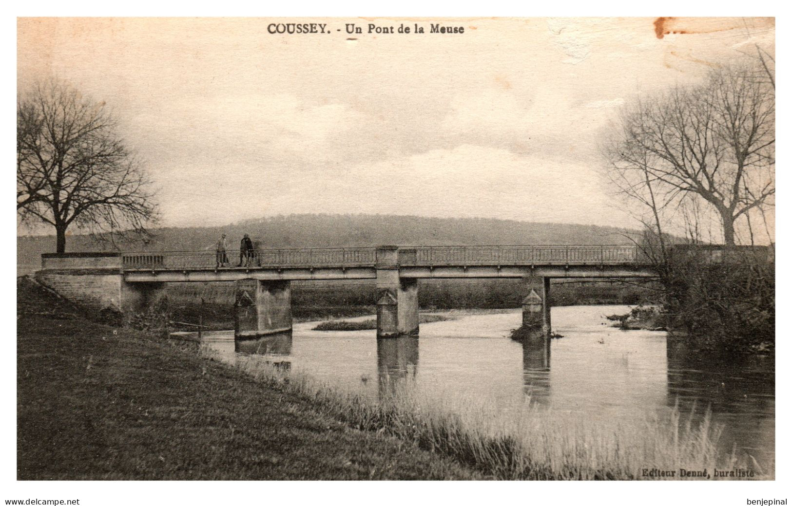 Coussey - Un Pont Sur La Meuse - Coussey