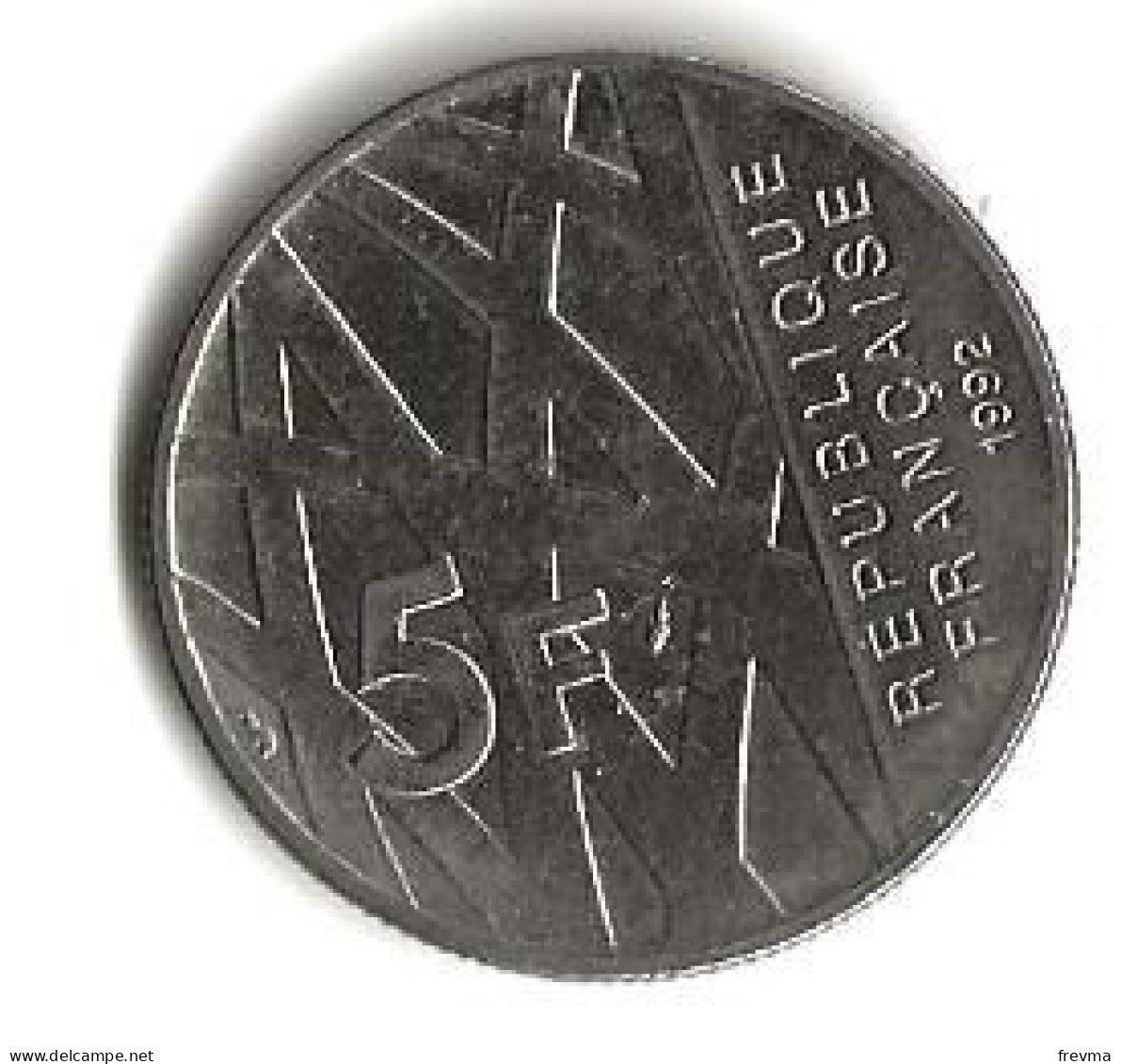 5 Franc Pierre Mendes France 1992 - Commémoratives