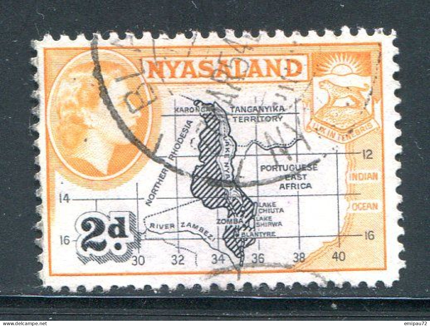 NYASSALAND- Y&T N°109- Oblitéré - Nyassaland (1907-1953)