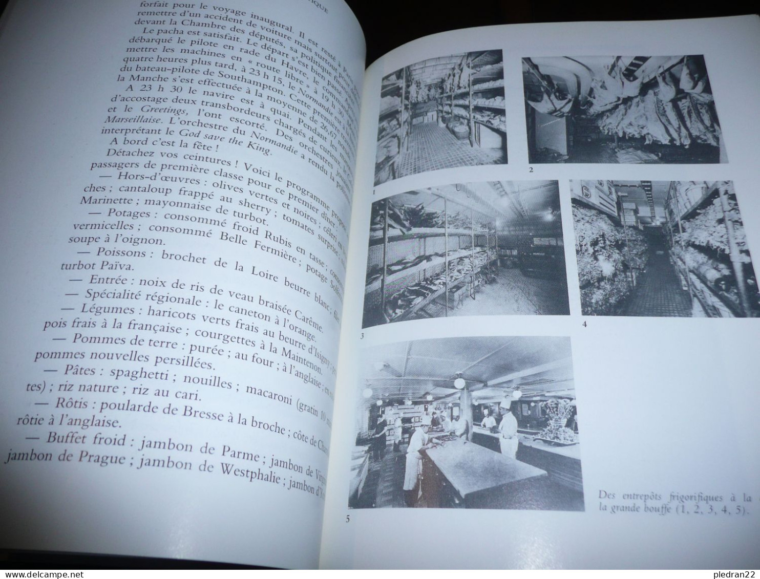 NAVIGATION BATEAU JEAN PIERRE MOGUI PAQUEBOT LE NORMANDIE SEIGNEUR DE L'ATLANTIQUE EDITIONS DENOEL 1985 - Barco