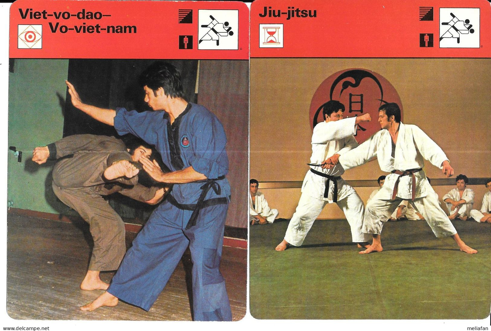 GF1762 - FICHE EDITION RENCONTRE - SHORINJI-KEMPO - VIET VO DO - JIU JITSU - NAGINATA-KOMBO - TAE KWON DO - Gevechtssport