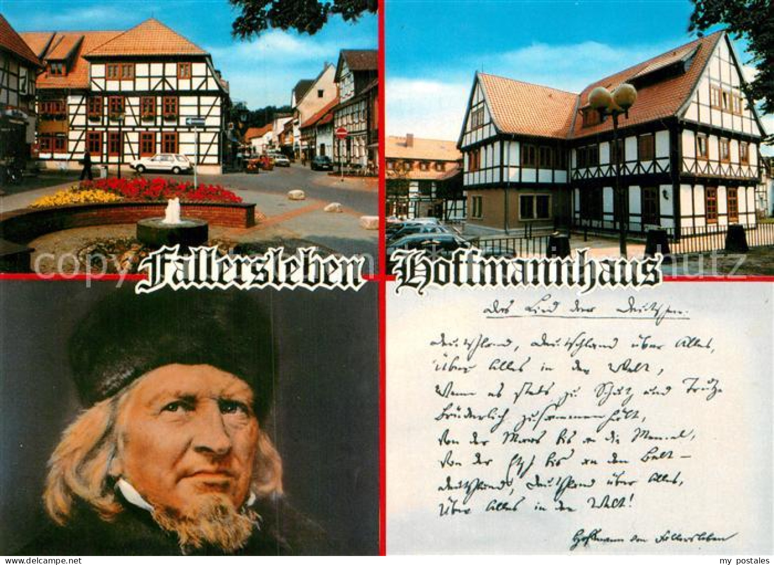 72954459 Fallersleben Hoffmannhaus Fachwerkhaus Portraet Fallersleben - Wolfsburg