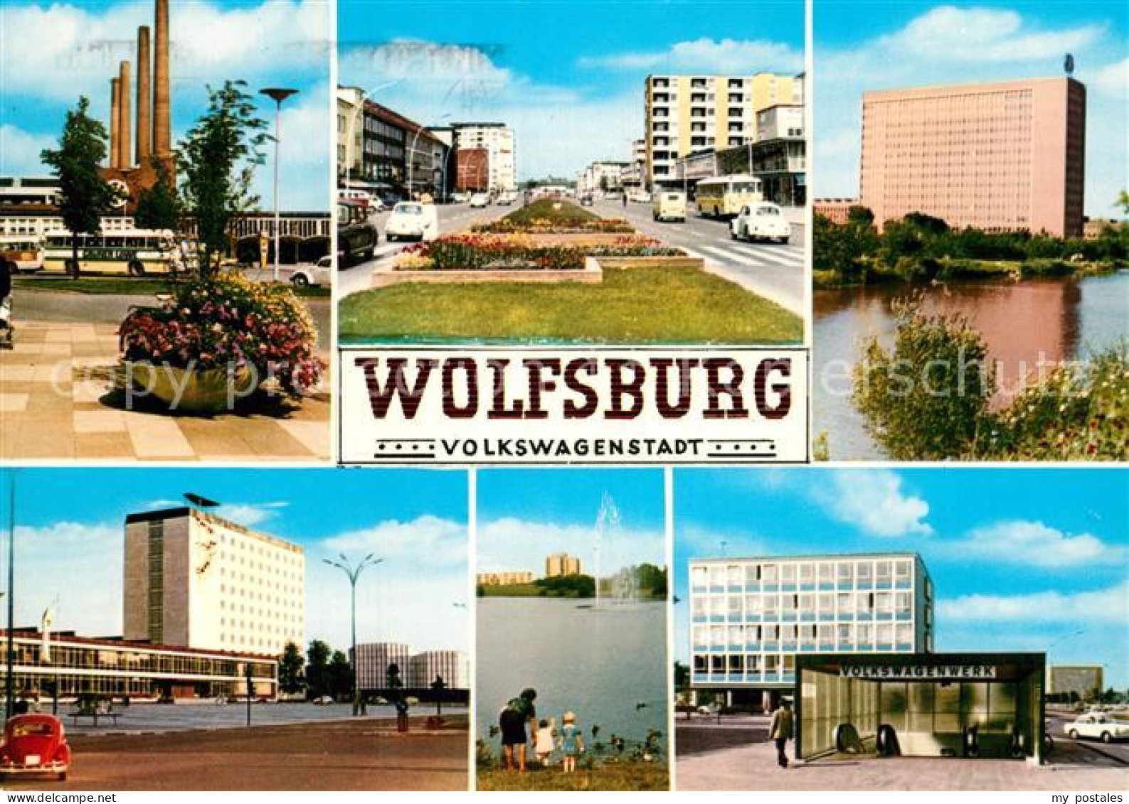 72954457 Wolfsburg Volkswagenstadt Industrie VW Werk Wolfsburg - Wolfsburg