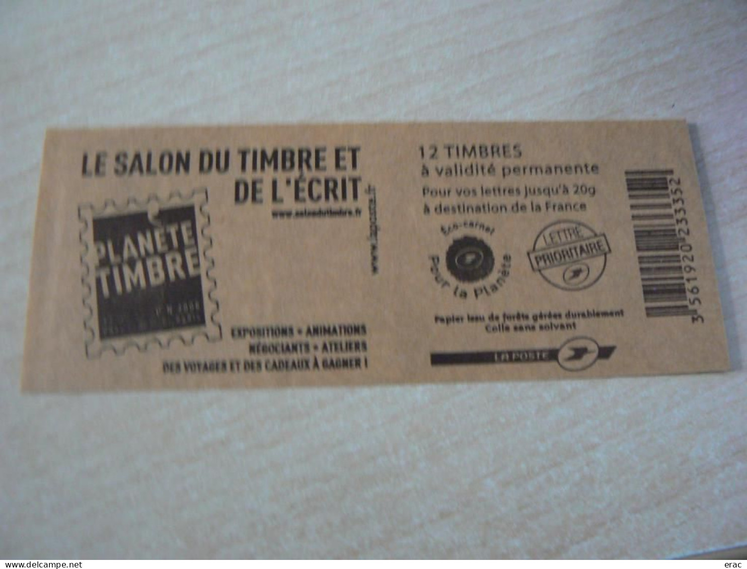 France - PHO Brisé Sur Plusieurs Timbres - Carnet 3744A-C12 - Neuf ** - Planète Timbre - Postzegelboekjes