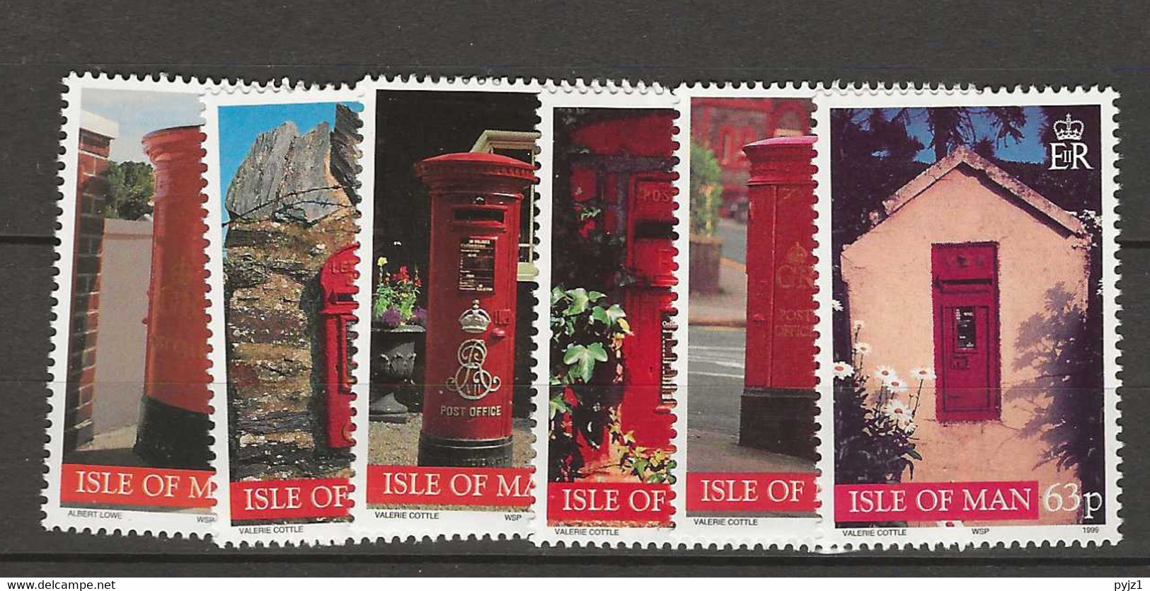 1999 MNH Isle Of Man Mi 801-06 Postfris** - Man (Ile De)