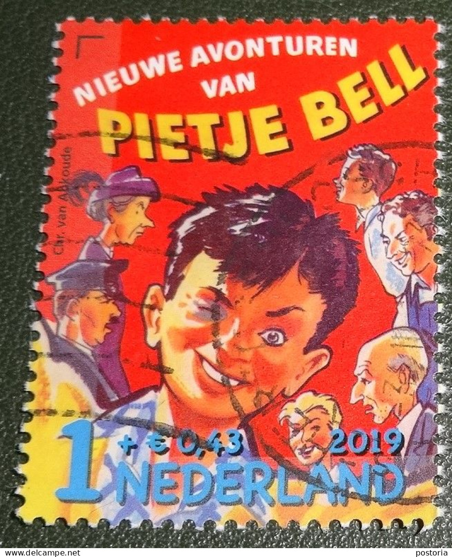 Nederland - NVPH - Xxxx - 2019 - Gebruikt - Cancelled - Kinderzegels - Uit Serie Kinderboeken - Pietje Bell - Gebruikt
