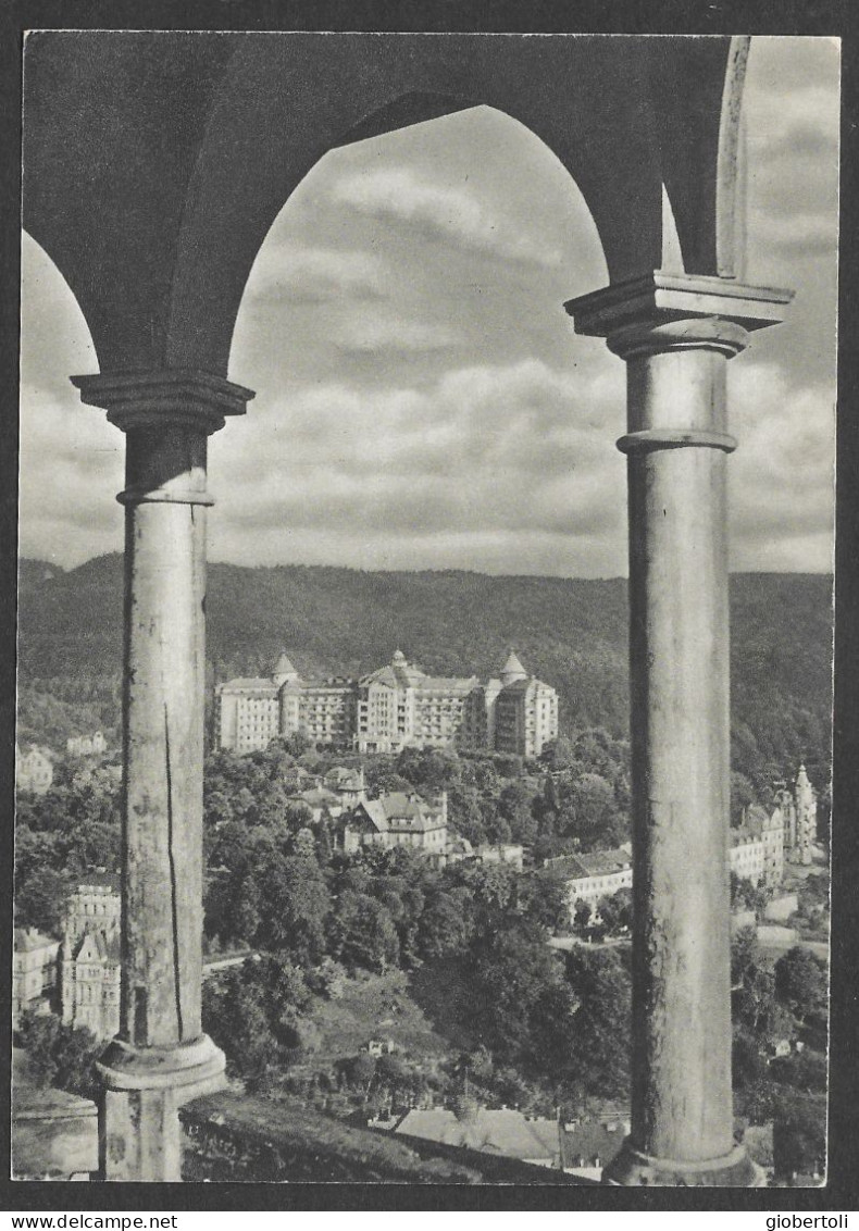 Cecoslovacchia/Czechoslovakia/Tchécoslovaquie: Intero, Stationery, Entier, Hotel Karlovy Vary - Hotels, Restaurants & Cafés