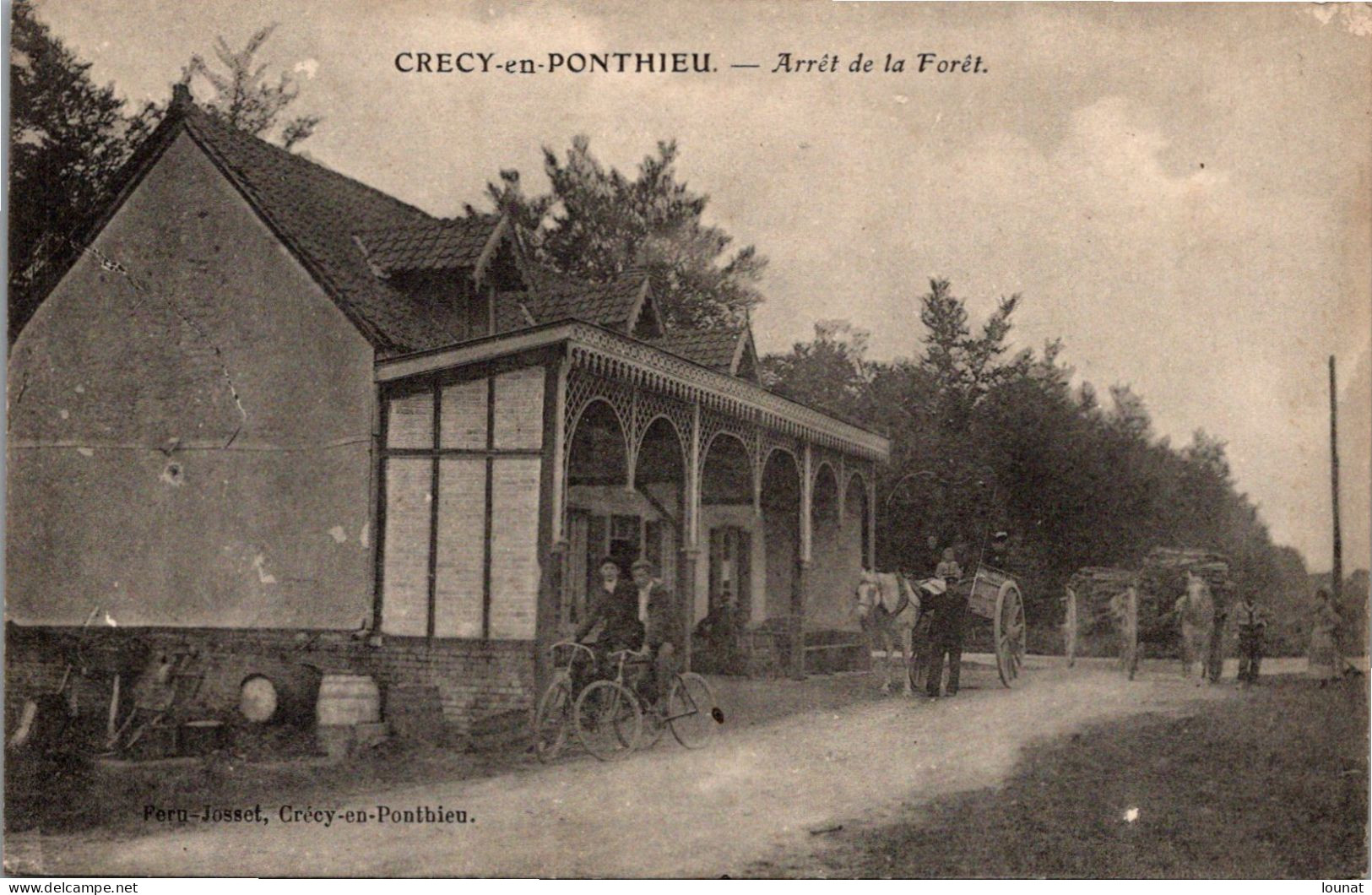80 Crécy En PONTHIEU - Arrêt De La Forêt - Crecy En Ponthieu