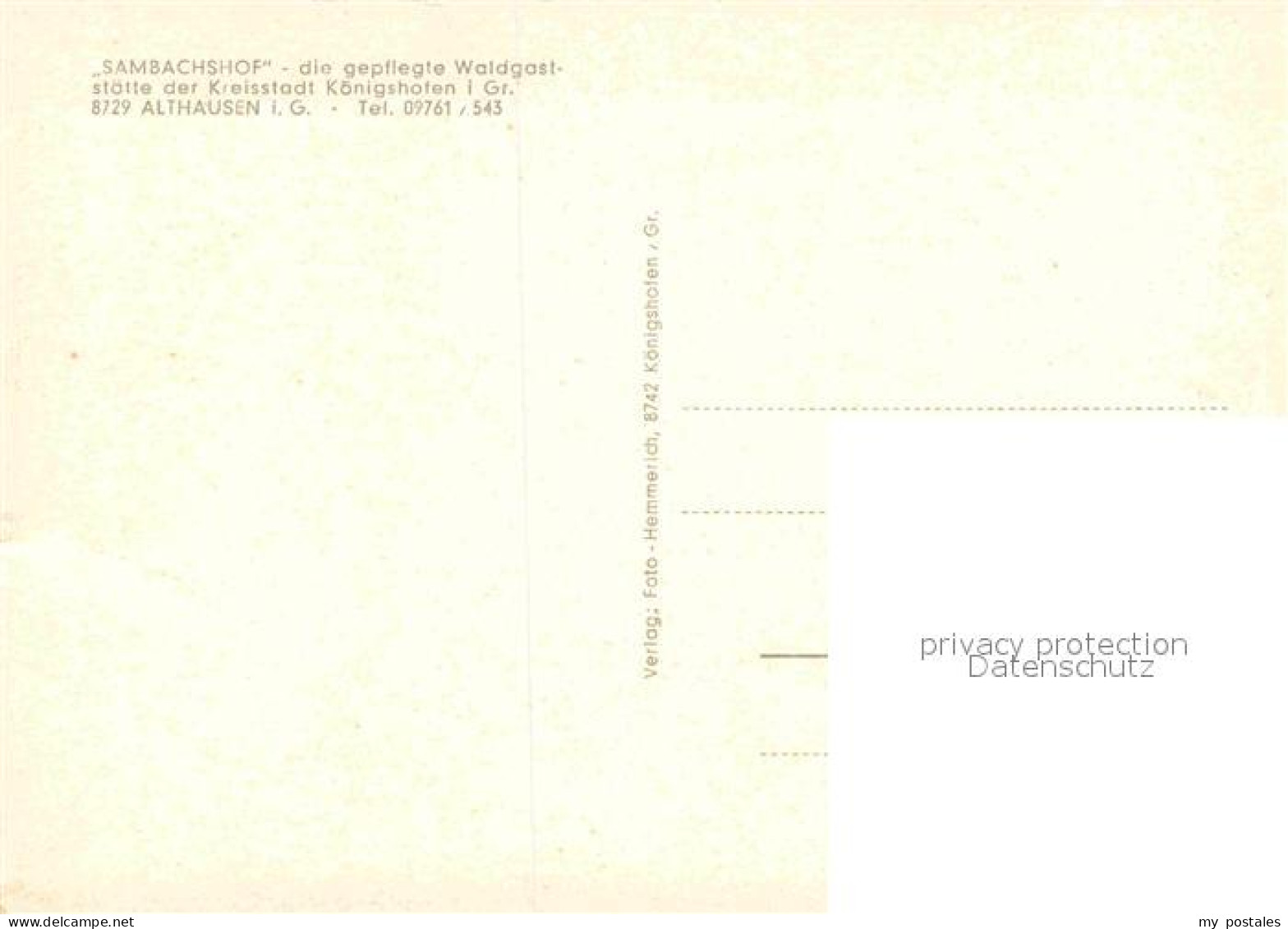 72815352 Koenigshofen Bad Sambachshof  Koenigshofen Bad - Bad Koenigshofen