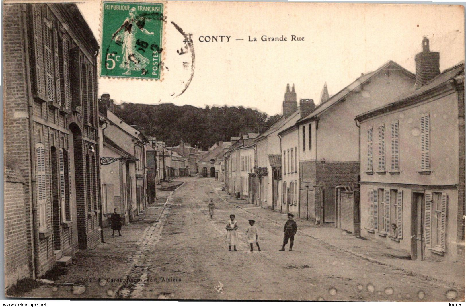 80 CONTY - La Grande Rue - Conty