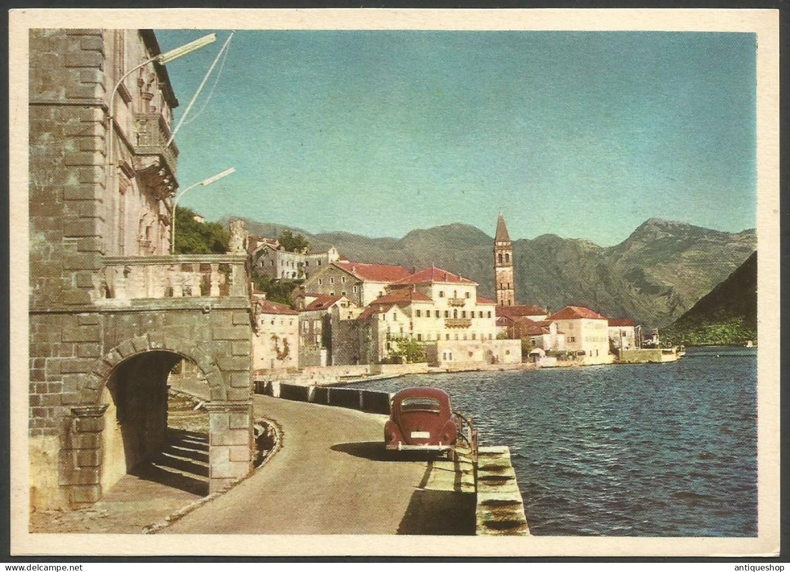 Montenegro-----Perast (Perasto)-----old Postcard - Montenegro