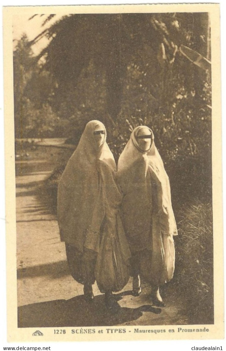 SCENES Et TYPES - Mauresques En Promenade - Afrique