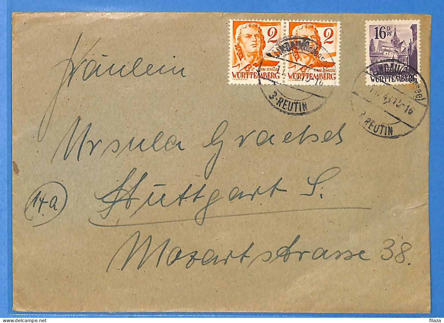 Allemagne Zone Française 1948 - Lettre De Lindau - G29462 - Other & Unclassified